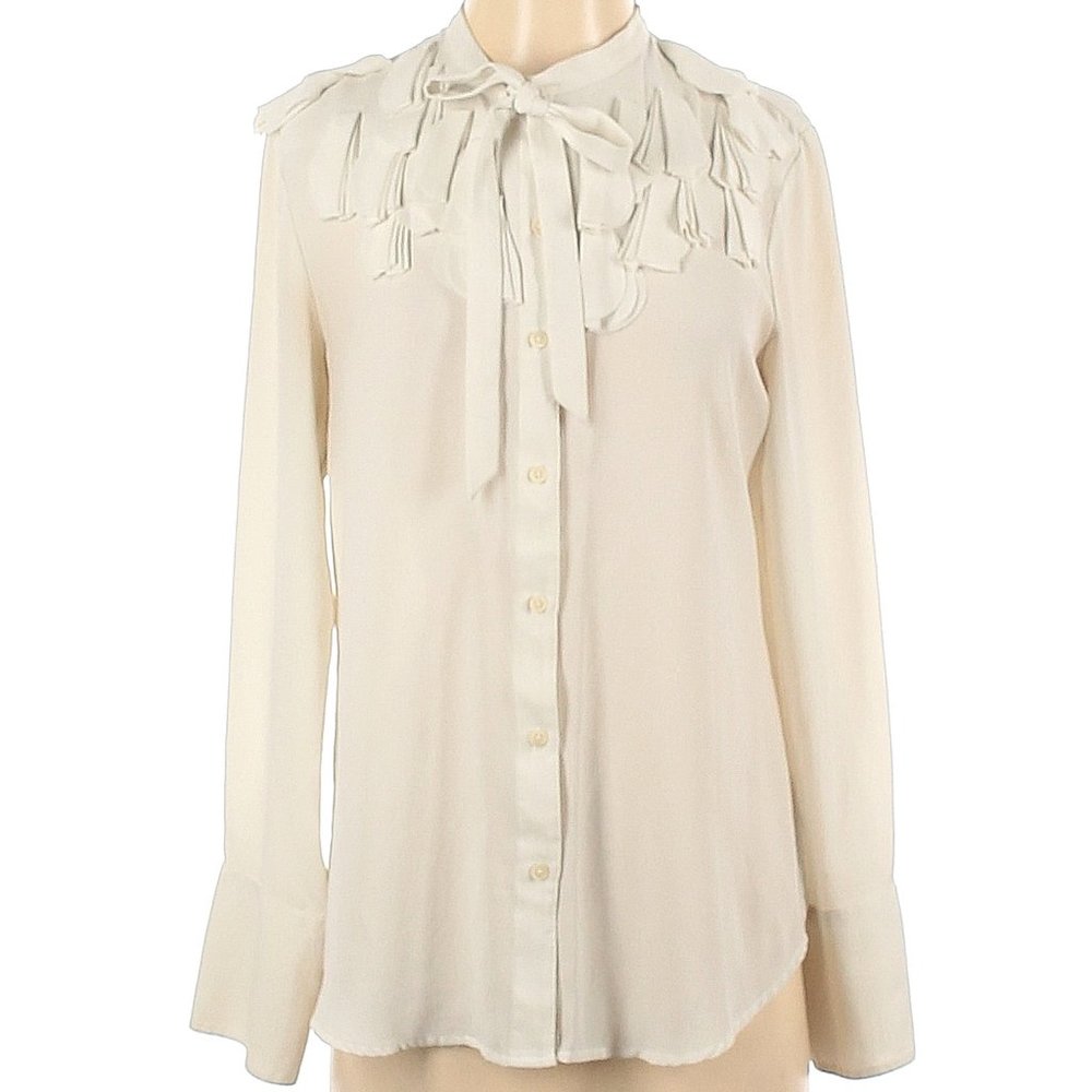 NWOT Banana Republic Limited Edition ruffled poet blouse